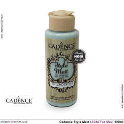 Cadence Style Matt s9034 Toz Mavi Akrilik Boya 120ml - Cadence