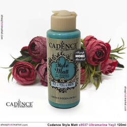 Cadence Style Matt s9037 Ultramarine Yeşil Akrilik Boya 120ml - Cadence (1)