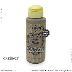 Cadence Style Matt s9056 Vizon Rengi Akrilik Boya 120ml - Cadence