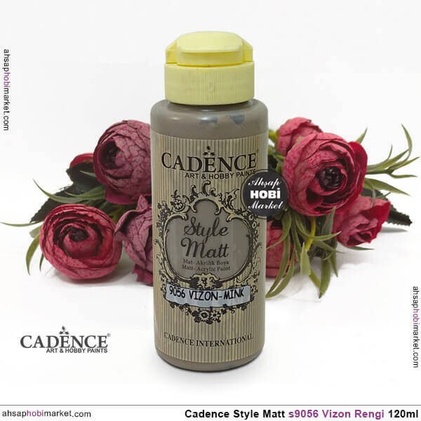 Cadence Style Matt s9056 Vizon Rengi Akrilik Boya 120ml - 2