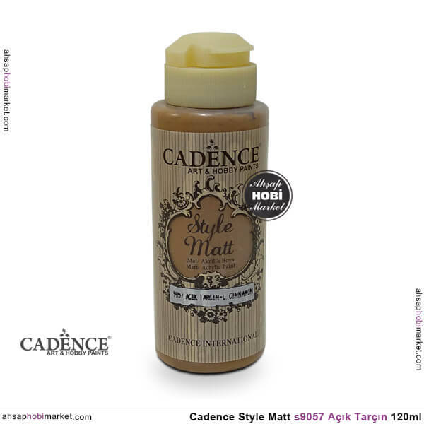 Cadence Style Matt s9057 Açık Tarçın Akrilik Boya 120ml - 1