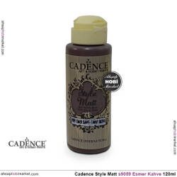 Cadence Style Matt s9059 Esmer Kahve Akrilik Boya 120ml - Cadence