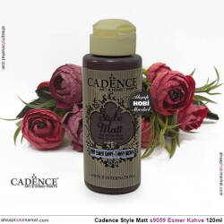 Cadence Style Matt s9059 Esmer Kahve Akrilik Boya 120ml - Cadence (1)