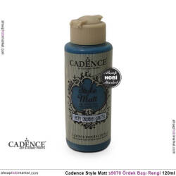Cadence Style Matt s9070 Ördek Başı Akrilik Boya 120ml - Cadence