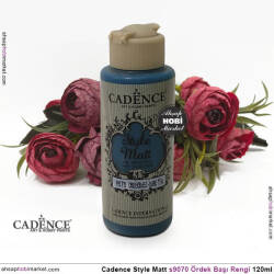 Cadence Style Matt s9070 Ördek Başı Akrilik Boya 120ml - Cadence (1)