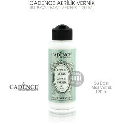 Cadence Su Bazlı Mat Vernik 120 ml - Cadence