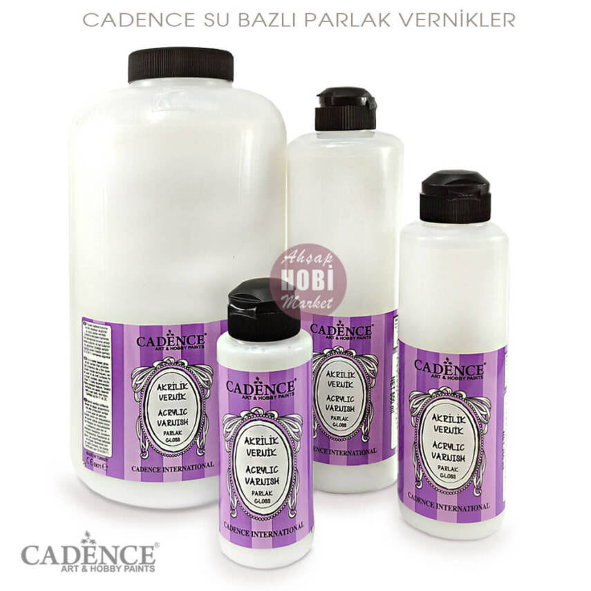 Cadence Su Bazlı Parlak Vernik 120 ml - 3