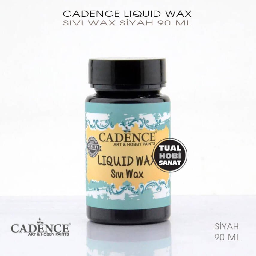 Cadence Sıvı Wax Siyah 90 ml - 1
