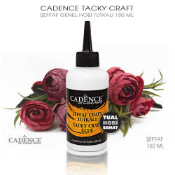 Cadence Tacky Craft Şeffaf Hobi Tutkalı 150 ml - Cadence (1)