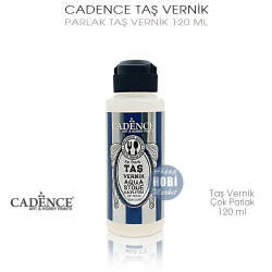 Cadence Taş Vernik Çok Parlak 120 ml - Cadence