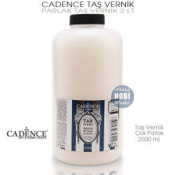 Cadence Taş Vernik Çok Parlak 2000 ml (2 Litre) - Cadence