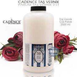 Cadence Taş Vernik Çok Parlak 2000 ml (2 Litre) - Cadence (1)