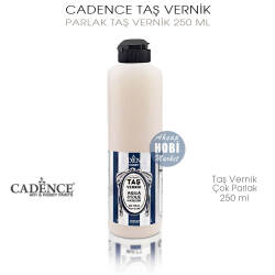 Cadence Taş Vernik Çok Parlak 250 ml - Cadence