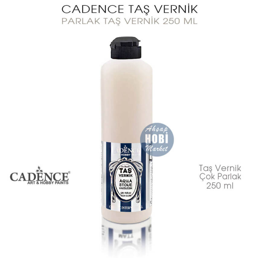 Cadence Taş Vernik Çok Parlak 250 ml - 1