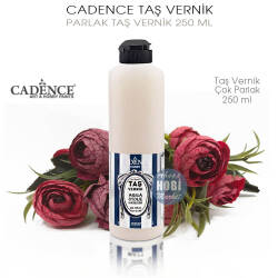Cadence Taş Vernik Çok Parlak 250 ml - Cadence (1)