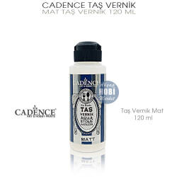 Cadence Taş Vernik Mat 120 ml - Cadence