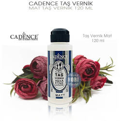 Cadence Taş Vernik Mat 120 ml - Cadence (1)