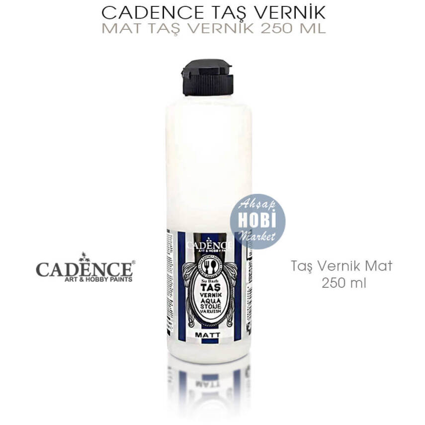 Cadence Taş Vernik Mat 250 ml - 1