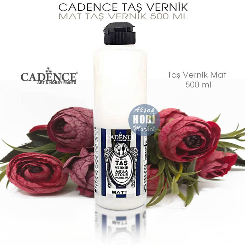 Cadence Taş Vernik Mat 500 ml - 2