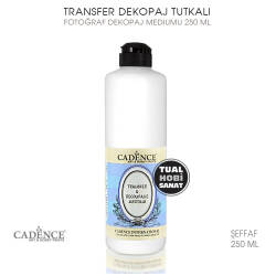 Cadence Transfer Dekopaj Tutkalı 250 ml - Cadence