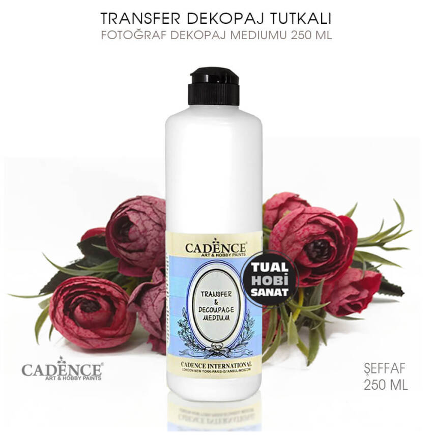 Cadence Transfer Dekopaj Tutkalı 250 ml - 2