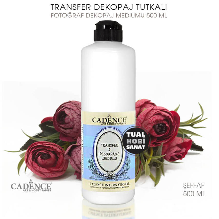 Cadence Transfer Dekopaj Tutkalı 500 ml - 2