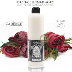 Cadence Ultimate Glaze Kalın Sır Vernik Mat 500 ml - Cadence (1)