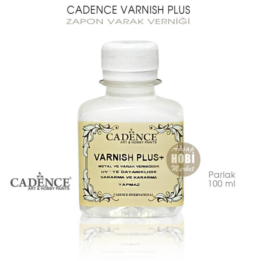 Cadence Varak Verniği Zapon Varnish Plus 100 ml - 1
