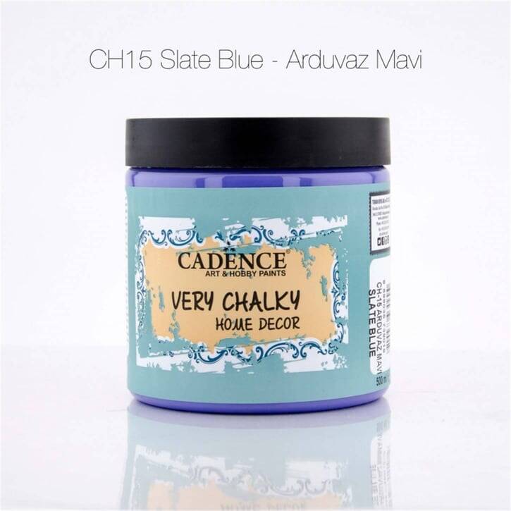 Cadence Very Chalky CH15 Arduvaz Mavi 500 ml - 1