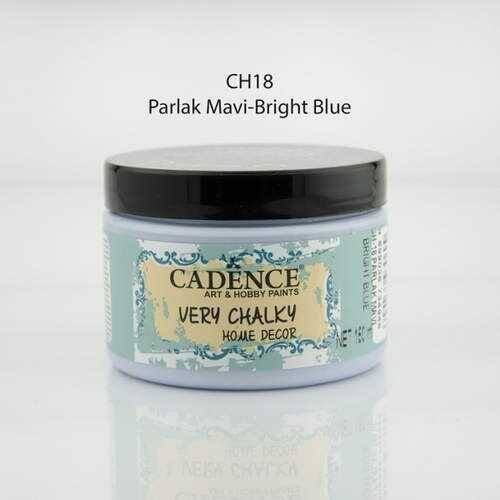 Cadence Very Chalky CH18 Parlak Mavi 150 ml - 1