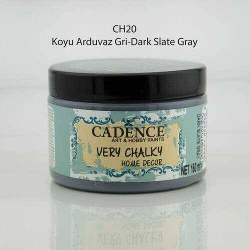 Cadence Very Chalky CH20 Koyu Arduvaz Gri 150ml - 1