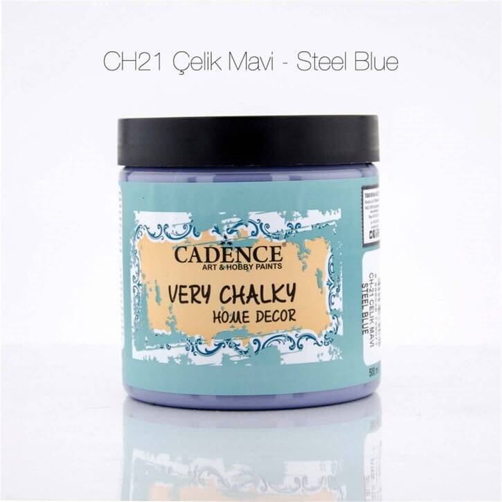 Cadence Very Chalky CH21 Çelik Mavi 500 ml - 1