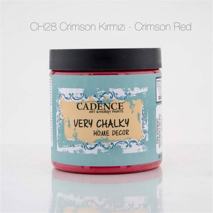 Cadence Very Chalky CH28 Crimson Kırmızı 500 ml - 1