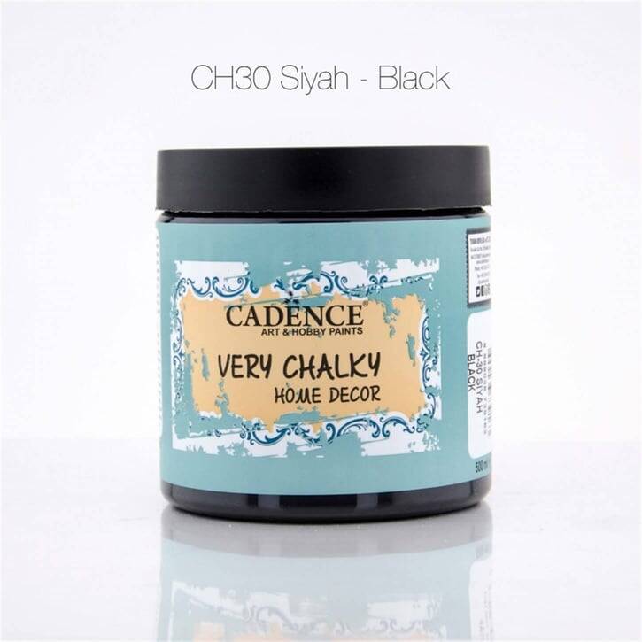 Cadence Very Chalky CH30 Siyah 500 ml - 1