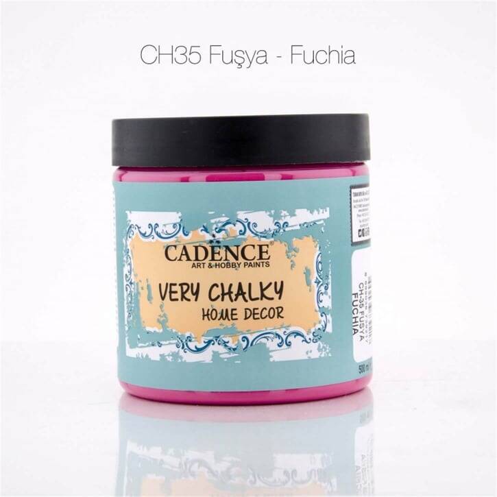 Cadence Very Chalky CH35 Fuşya Rengi 500 ml - 1
