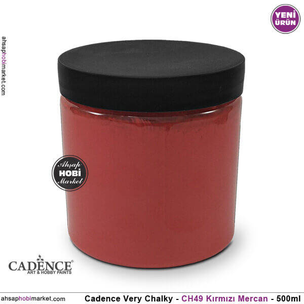Cadence Very Chalky CH49 Mercan Kırmızı 500 ml - 2