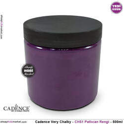 Cadence Very Chalky CH51 Patlıcan Rengi 500 ml - Cadence (1)