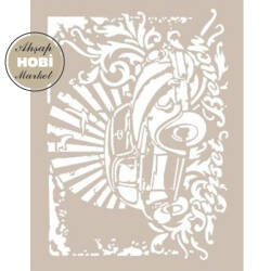 Cadence Volkswagen VosVos Temalı Stencil Şablon AS540 - Cadence