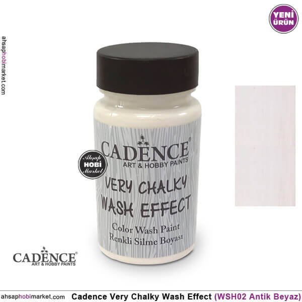 Cadence Wash Effect WSH02 Antik Beyaz 90 ml - 1