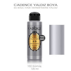 Cadence Yaldız Boya 102 Gümüş 120 ml - Cadence