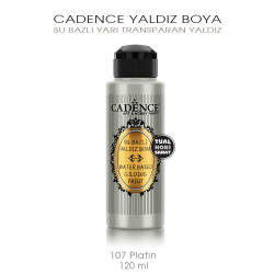 Cadence Yaldız Boya 107 Platin Rengi 120 ml - Cadence (1)
