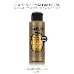 Cadence Yaldız Boya 112 Majestik Gold 120 ml - Cadence (1)