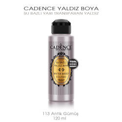 Cadence Yaldız Boya 113 Antik Gümüş 120 ml - Cadence (1)