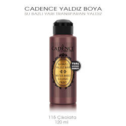 Cadence Yaldız Boya 115 Çikolata 120 ml - Cadence (1)