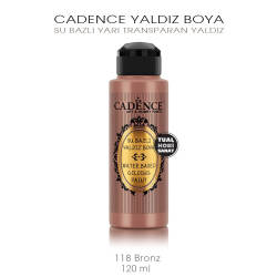 Cadence Yaldız Boya 118 Bronz 120 ml - Cadence (1)