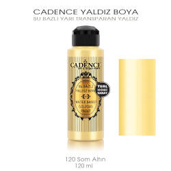 Cadence Yaldız Boya 120 Som Altın 120 ml - Cadence
