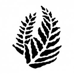 Cadence Yaprak Desenli Stencil Şablon D367 - Cadence