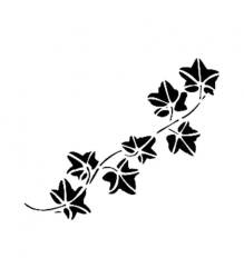 Cadence Yaprak Şeriti Motifli Stencil Şablon K088 - Cadence