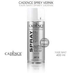 Cadence Yarı Mat Sprey Vernik 400 ml - Cadence