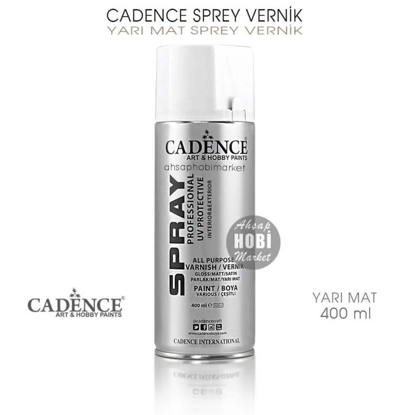 Cadence Yarı Mat Sprey Vernik 400 ml - 1